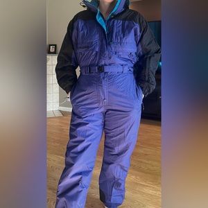 Woman’s Columbia full body snow suit